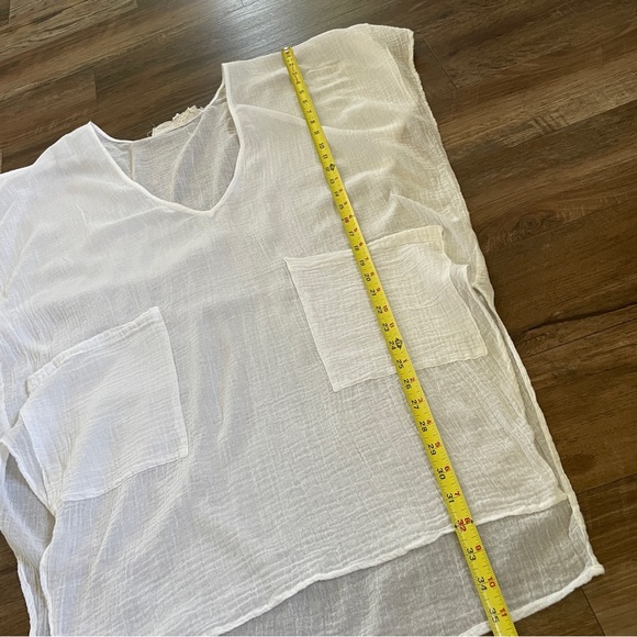 Jens Pirate Booty sheer white kaftan o/S - Picture 5 of 9